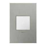 Adorne 1 Gang Cast Metal Wall Plate by Legrand Adorne, Finish: Black Nickel, Brushed Black Nickel, Brushed Satin Brass-Legrand Adorne, Brushed Stainless Steel, Coffee-Legrand Adorne, Matt Antique Copper-Legrand Adorne, Oiled Rubbed Bronze, Satin Black-Kichler, Nickel Satin, , | Casa Di Luce Lighting