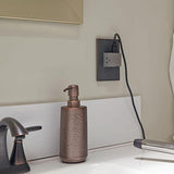 Adorne 1 Gang Cast Metal Wall Plate by Legrand Adorne, Finish: Black Nickel, Brushed Black Nickel, Brushed Satin Brass-Legrand Adorne, Brushed Stainless Steel, Coffee-Legrand Adorne, Matt Antique Copper-Legrand Adorne, Oiled Rubbed Bronze, Satin Black-Kichler, Nickel Satin, , | Casa Di Luce Lighting