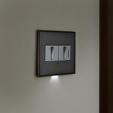 Adorne 2 Gang Cast Metal Wall Plate by Legrand Adorne, Finish: Black Nickel, Brushed Black Nickel, Brushed Satin Brass-Legrand Adorne, Brushed Stainless Steel, Coffee-Legrand Adorne, Matt Antique Copper-Legrand Adorne, Oiled Rubbed Bronze, Satin Black-Kichler, Nickel Satin, , | Casa Di Luce Lighting