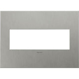 Adorne 3 Gang Cast Metal Wall Plate by Legrand Adorne, Finish: Black Nickel, Brushed Black Nickel, Brushed Satin Brass-Legrand Adorne, Brushed Stainless Steel, Coffee-Legrand Adorne, Matt Antique Copper-Legrand Adorne, Oiled Rubbed Bronze, Satin Black-Kichler, Nickel Satin, , | Casa Di Luce Lighting
