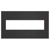 Adorne 4 Gang Cast Metal Wall Plate by Legrand Adorne, Finish: Satin Black-Kichler, , | Casa Di Luce Lighting