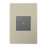 Adorne One Gang Screwless Wall Plate by Legrand Adorne, Color: Titanium, , | Casa Di Luce Lighting