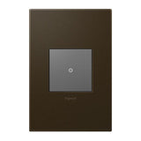 Adorne One Gang Screwless Wall Plate by Legrand Adorne, Color: Bronze, , | Casa Di Luce Lighting