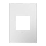 Adorne One Gang Screwless Wall Plate by Legrand Adorne, Color: Gloss White, , | Casa Di Luce Lighting