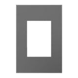 Adorne One-Gang-Plus Screwless Wall Plate by Legrand Adorne, Color: Magnesium, , | Casa Di Luce Lighting