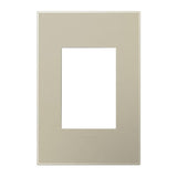 Adorne One-Gang-Plus Screwless Wall Plate by Legrand Adorne, Color: Titanium-Legrand Adorne, , | Casa Di Luce Lighting