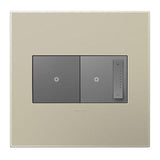 Adorne Two-Gang Screwless Wall Plate by Legrand Adorne, Color: Black Ink-Legrand Adorne, Bleu Noir-Legrand Adorne, Bronze-Legrand Adorne, Carnival-Legrand Adorne, Gloss White, Gloss White On White-Legrand Adorne, Golden Sands-Legrand Adorne, Graphite-Legrand Adorne, Greige-Legrand Adorne, Hibiscus-Legrand Adorne, Magnesium-Legrand Adorne, Pale Blue-Legrand Adorne, Powder White-Legrand Adorne, Satin Light Almond-Legrand Adorne, Titanium-Legrand Adorne, , | Casa Di Luce Lighting