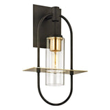 Dark Bronze and Brushed Brass Medium Smyth Wall Sconce by Troy Lighting
