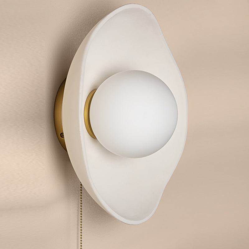Bacia Wall Sconce By Mitzi - Closer View Of Bulb