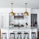 Massena Pendant by Hudson Valley, Finish: Brass Aged, Nickel Polished, Nickel Satin, White, Old Bronze-Mitzi, Size: Small, Medium, Large, | Casa Di Luce Lighting