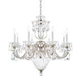 Bagatelle Chandelier by Schonbek, Finish: Gold Heirloom-Schonbek, Size: Medium, Crystal Color: Clear Swarovski-Schonbek | Casa Di Luce Lighting