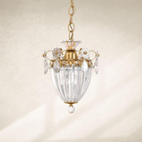 Bagatelle Pendant Light by Schonbek, Finish: Gold Heirloom-Schonbek, Gold Etruscan-Schonbek, Gold French -Schonbek, Silver Polished-Schonbek, Silver Antique-Schonbek, Bronze Heirloom-Schonbek, Aurelia-Schonbek, Size: Small, Large, Crystal Color: Spectra-Schonbek, Heritage-Schonbek, Clear Swarovski-Schonbek | Casa Di Luce Lighting