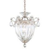 Bagatelle Pendant Light by Schonbek, Finish: Silver Antique-Schonbek, Size: Large, Crystal Color: Heritage-Schonbek | Casa Di Luce Lighting