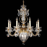Bagatelle Chandelier by Schonbek, Finish: Bronze Heirloom-Schonbek, Size: Large, Crystal Color: Spectra-Schonbek | Casa Di Luce Lighting