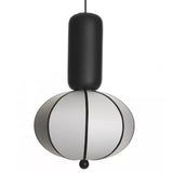 Balloon Pendant Lamp by MM Lampadari, Finish: Matt Black, Size: Large, | Casa Di Luce Lighting