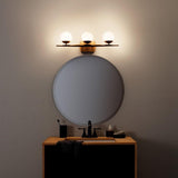 Jasper Bath Bar by Kichler, Finish: Chrome, Natural Brass, Number of Lights: 2, 3, 4, | Casa Di Luce Lighting