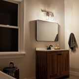 Brinley Bath Bar by Kichler, Finish: Nickel Brushed, Olde Bronze-Kichler, Number of Lights: 2, 3, 4, | Casa Di Luce Lighting