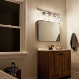 Brinley Bath Bar by Kichler, Finish: Nickel Brushed, Olde Bronze-Kichler, Number of Lights: 2, 3, 4, | Casa Di Luce Lighting