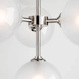 Ashleigh Semi-Flushmount by Mitzi, Finish: Brass Aged, Nickel Polished, , | Casa Di Luce Lighting