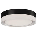Bedford Flush Mount by Kuzco, Color: Clear, Frost - Tech, Finish: Black, Nickel Brushed, Chrome, Vintage Brass, Size: 11 Inch, 6 Inch | Casa Di Luce Lighting