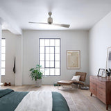 Ferron Ceiling Fan by Kichler, Finish: Nickel Brushed, Nickel Polished, , | Casa Di Luce Lighting