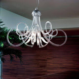 Chic 2010-S8L Chandelier by Bellart by Bellart, Finishing: Chrome, Gold, Silver Leaf, Gold Leaf, Black Nickel, , | Casa Di Luce Lighting