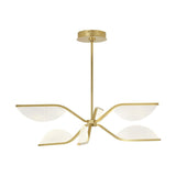 Belterra Small Chandelier by Tech Lighting, Finish: Brass Aged, , | Casa Di Luce Lighting