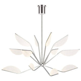 Belterra Large Chandelier by Tech Lighting, Finish: Nickel Polished, , | Casa Di Luce Lighting