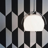 Beluga Pendant by Fabbian, Finish: Chrome, Copper, White, Red, Transparent, Green, Blue, Yellow, Size: Small, Large, | Casa Di Luce Lighting