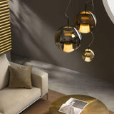 Beluga Royal Pendant by Fabbian, Finish: Bronze, Gold, Titanium, Size: Small, Medium, Large, | Casa Di Luce Lighting