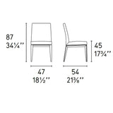 Bess Low Chair CS-1463-SK by Calligaris by CDL (Casa Di Luce Collection), Frame Colors: Walnut, Smoke, Natural, Wenge, Grafite, Natural Oak, Seat Colors: Taupe, Optic White, | Casa Di Luce Lighting