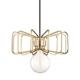 Daisy Pendant by Mitzi, Finish: Brass Polished, Nickel Polished, Polished Copper-Mitzi, , | Casa Di Luce Lighting