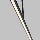 Stagger Linear Suspension By Tech Lighting, Size: Large, Finish: Nightshade Black