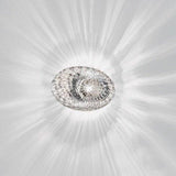 Bitta Wall Sconce by Sylcom, Color: Clear, Blue, Smoke - Vistosi, Grey, Ocean - Sylcom, Topaz - Sylcom, Milk White Clear - Sylcom, Size: Small, Medium, Large, | Casa Di Luce Lighting