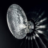 Bitta Wall Sconce by Sylcom, Color: Clear, Blue, Smoke - Vistosi, Grey, Ocean - Sylcom, Topaz - Sylcom, Milk White Clear - Sylcom, Size: Small, Medium, Large, | Casa Di Luce Lighting