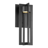 Chamber Outdoor Wall Sconce by W.A.C. Lighting, Finish: Black, Bronze, Size: 12 Inch, 16 Inch, 20 Inch, 25 Inch, | Casa Di Luce Lighting