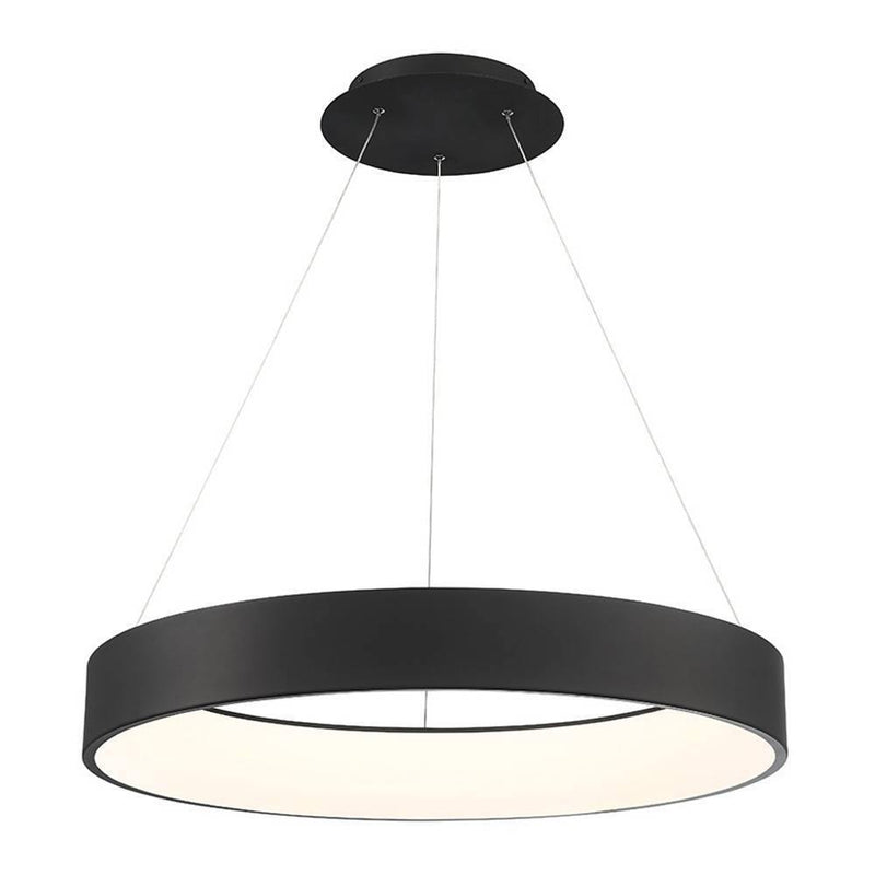 Corso dweLED Pendant by W.A.C. Lighting, Finish: Black, Size: 32 Inch,  | Casa Di Luce Lighting