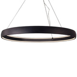 Halo Pendant by Kuzco, Finish: Black, Size: Large, | Casa Di Luce Lighting
