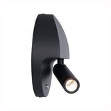Black Scout dweLED Swing Arm Wall Sconce by WAC Lighting