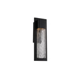 Mist Outdoor Wall Sconce by Modern Forms, Color: Black, Size: Medium, | Casa Di Luce Lighting