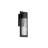 Mist Outdoor Wall Sconce by Modern Forms, Color: Black, Size: Small, | Casa Di Luce Lighting