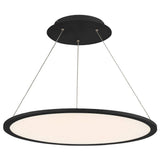 Illusion dweLED Pendant by W.A.C. Lighting, Finish: Black, Titanium, Size: 35 Inch, 27 Inch, | Casa Di Luce Lighting