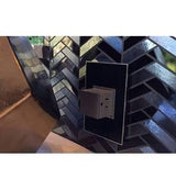 Mirror Black 1-Gang Wall Plate by Legrand Adorne by Legrand Adorne, Title: Default Title, , | Casa Di Luce Lighting