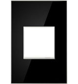 Mirror Black 1-Gang Wall Plate by Legrand Adorne by Legrand Adorne, Title: Default Title, , | Casa Di Luce Lighting