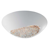 Blink Flushmount by Masiero, Finish: Matt White-Axo Light, Gold Leaf, Size: Small, Medium, Large, | Casa Di Luce Lighting