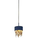 Ola S2 15 Pendant by Masiero, Color: Blue Navy, Light Option: E12, | Casa Di Luce Lighting