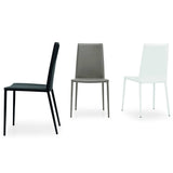 Boheme CB-1257 Dining Chair by Calligaris by CDL (Casa Di Luce Collection), Frame - Seat Colors: Taupe, Black, Optic White, Coffee, Grey, Nougat, , | Casa Di Luce Lighting
