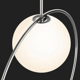 Bola Halo LED Pendant by Pablo, Finish: Chrome, Brass, Gold Rose, Size: 12 Inch, 18 Inch, 22 Inch, | Casa Di Luce Lighting