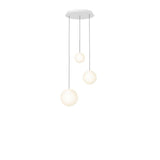 Bola Sphere Option 2 Chandelier by Pablo, Finish: Chrome, Number of Lights: 3-Light, | Casa Di Luce Lighting