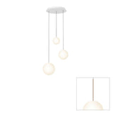 Bola Sphere Option 2 Chandelier by Pablo, Finish: Rose Gold, Number of Lights: 3-Light, | Casa Di Luce Lighting